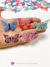 Aplique borboleta organza decorada 5 unidades
