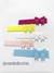Hair Clip para bico de pato com lacinho 5.5cm Acrílico na internet
