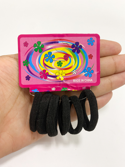 Xuxinha P preta - 6 unidades