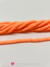Fio disquinho fimo laranja emborrachado - 6mm
