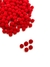 Pompom 10mm Vermelho - 50 unidades