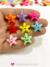 Aplique estrela do mar smile colorida 5 unidades