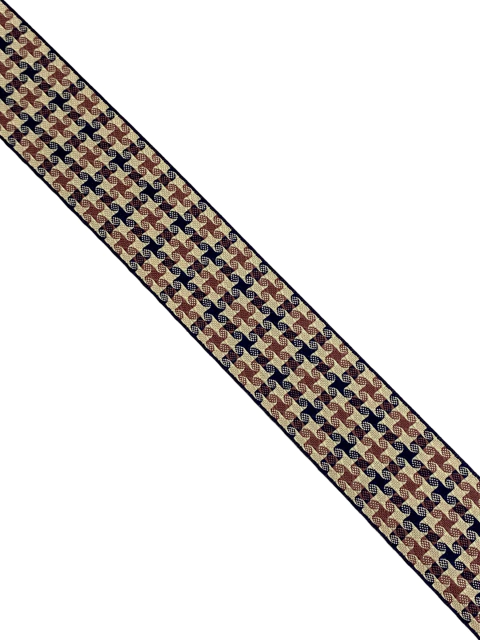 Fita Sanding Pied Azul Marinho/Rosé 38mm - 1 Metro