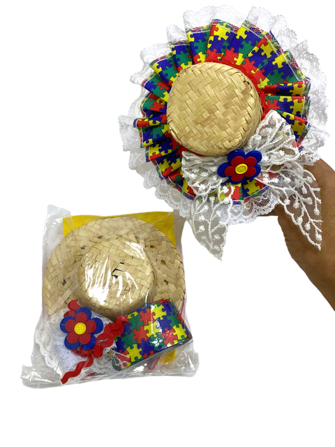 Kit Prático Tiara Chapéu Autismo