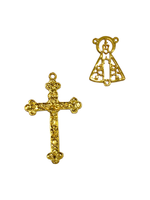Kit Entremeio Nossa Senhora Aparecida /Cruz - 2 Unidades