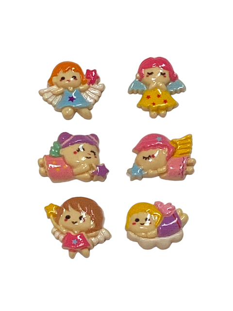 Aplique Anjinhos Resina - 2 Unidades