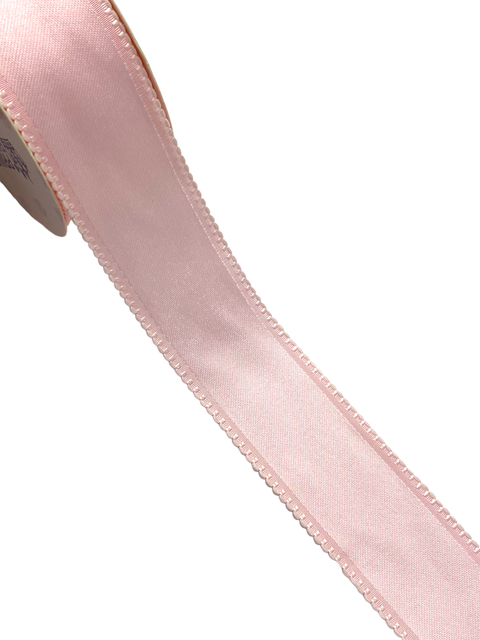 Fita Princess Com Bordas De Pompom Rosa Bebê - 1 Metro