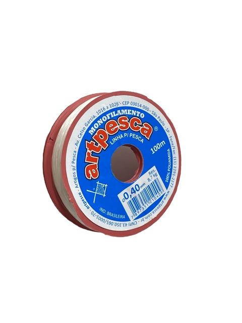 Fio de nylon artpesca 0.40mm - 100 metros
