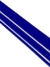 Fita Yama pespontada azul royal pesponto branco 329 - 2 metros