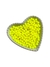 Pérola leitosa amarelo fluorescente 8mm- 20g