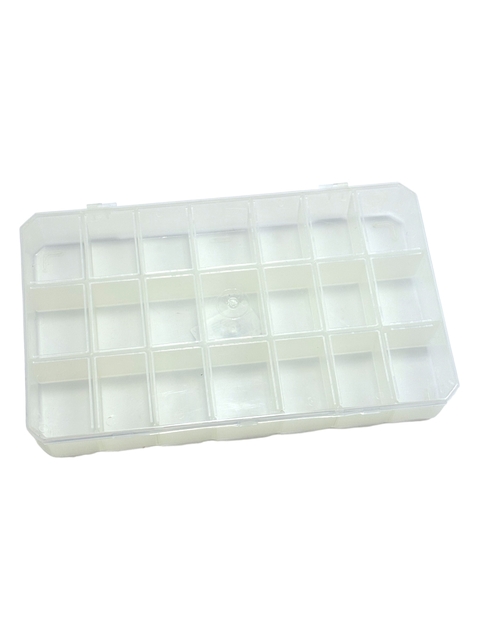 Caixa organizadora Transparente 18x30cm - 1 unidade