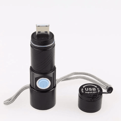 Linterna led USB Recargable