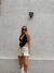 Pagani Mini Skirt White - Balkova