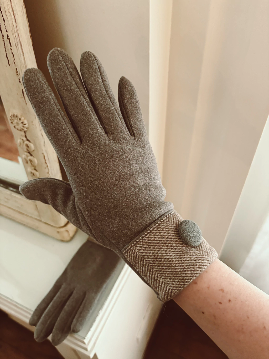 Guantes Château Gris