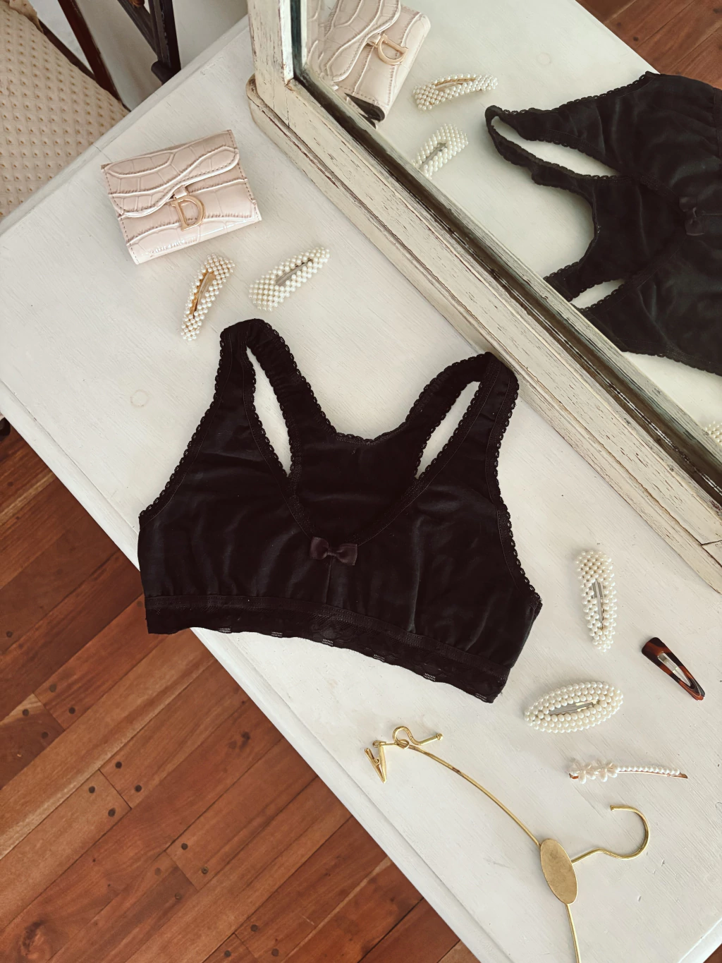 Top Bralette Noir