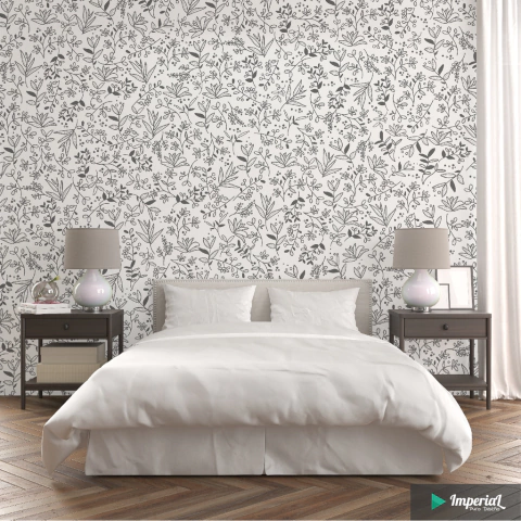 A114 | Vinilo Para Pared Patron floral