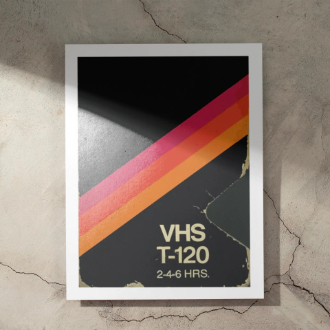 Cuadro Decorativo - 056 - VHS retro - comprar online