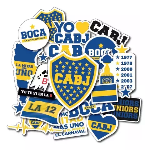 ST015 - Stickers Boca Juniors - comprar online