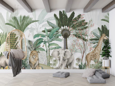 A286 - Vinilo Pared Akela - comprar online