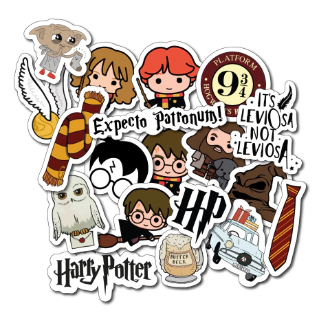 ST065 - Plancha Stickers Stickers Harry Potter