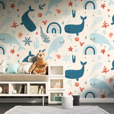 i040 | Vinilo Para Pared Tiburon