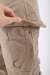 Pantalón cargo beige - tienda online