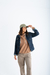 Campera de jean con bolsillos