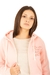Campera frisada rosa - comprar online