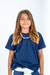 Remera colegial azul unisex - Tiza Shop