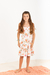 Vestido estampado Blanco - comprar online