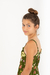 Vestido estampado Verde - comprar online