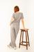 Remera Wafle Kolter gris - Tiza Shop