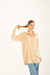 Camisa Fake Beige - Tiza Shop