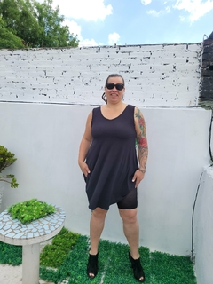 Imagen de vestido corto sin manga