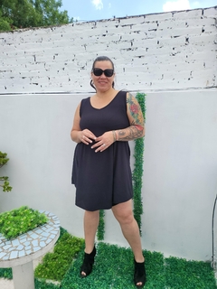 vestido corto sin manga - MalitasPerras
