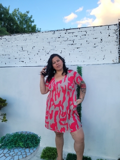 Imagen de vestido corto manchado