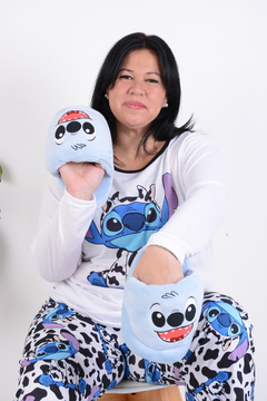 Imagen de Pijama stich con pantuflas