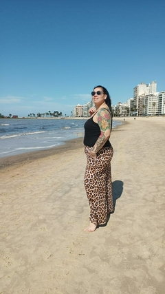 Palazo modal animal print - MalitasPerras