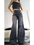 WIDE LEG STRASS