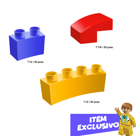 NUEVO Kit Accesorios Rasti #9 - Piezas Curvas