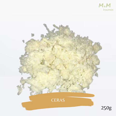 CERA DE ABEJAS BLANCA GRANULADA X 250 G - comprar online