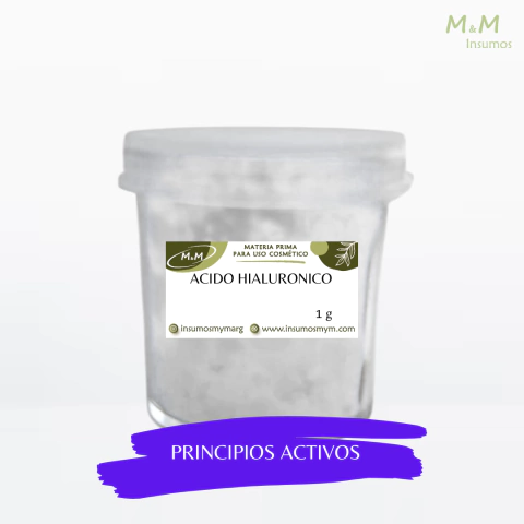 ACIDO HIALURONICO DE ALTO PESO MOLECULAR X 1 G - comprar online