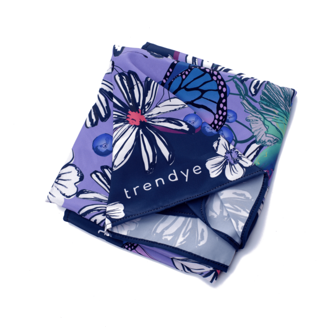 Pañuelo Colibrí Violeta Xl thumbnail 2