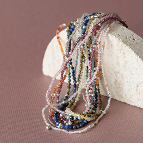 Collar Mica con Turquesas tibetanas - comprar online