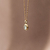 Collar Mar de oro amarillo 18k y Aguamarina - tienda online
