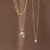 Collar Ester Oro 18k con Diamante - comprar online