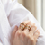 Anillo Budapest con Citrino y Diamante oro amarillo 18k - Astoria Joyería Contemporánea
