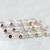 Anillo Roma con piedras naturales