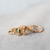 Anillo Budapest con Citrino y Diamante oro amarillo 18k en internet