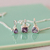 Collares con Amatista II - comprar online